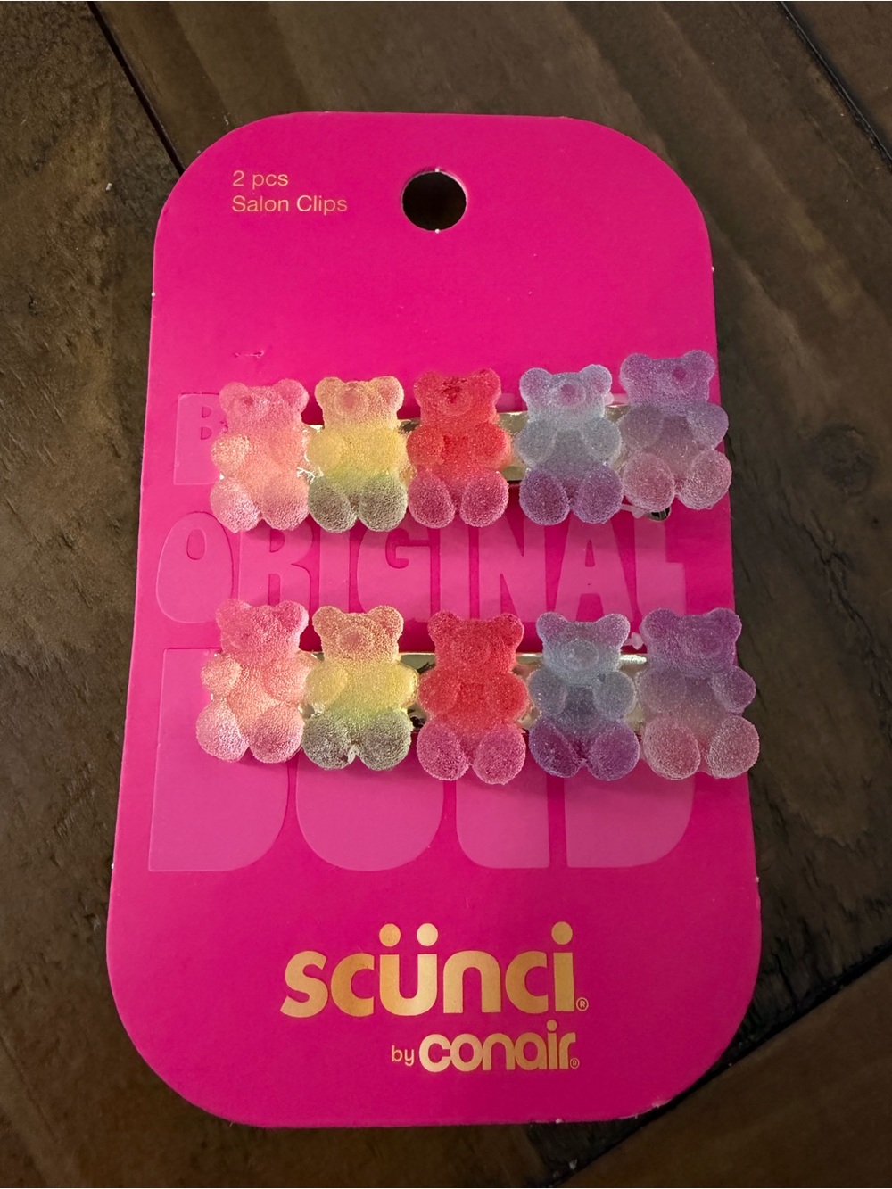 Scunci gummy bears hair clips alligator hair clips colorful girls hair clips set